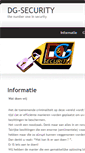 Mobile Screenshot of dg-security.be